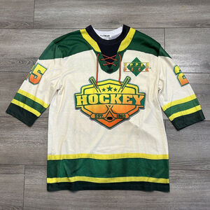 Upper Deck Hockey Jersey Shirt Faux Real #25 - 3/4 Length Sleeve size M